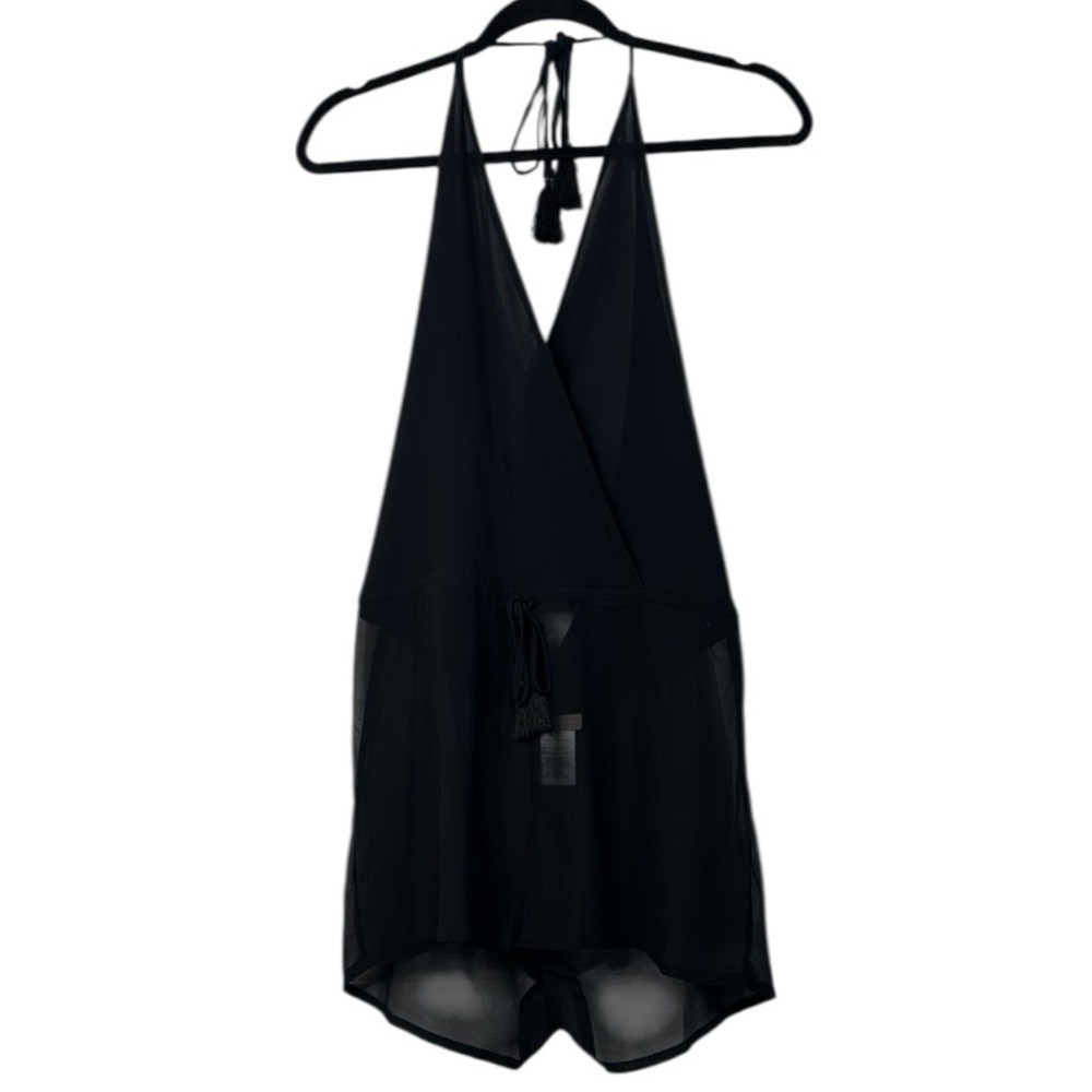 Michael Kors Beach Sheer Black Cover up Bikini Women’s size XS